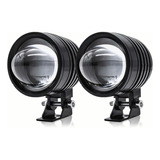 Faros Led Neblineros De 6000lm Para Motocicleta, 2 Piezas