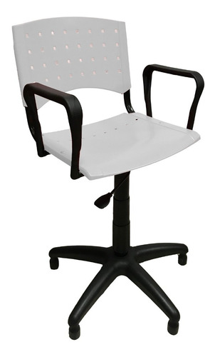 Silla Corte , Sillon Peluqueria Pvc Reforzado Neumatico Con Brazos Economica ,  Produccion Nacional