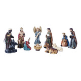 11x Figura De Natividad Familiar Nacimiento De Jesús