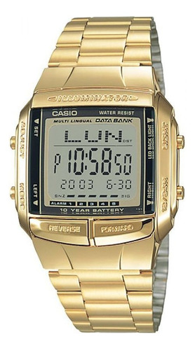 Reloj Casio Db-360g Hombre Gold Vintage