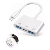 Adaptador Lightning A Usb 3.0 Otg 3 En 1