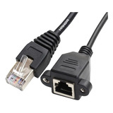 Cable Rj45 Alargue Ethernet Macho Hembra Cat 5e 5 Metros