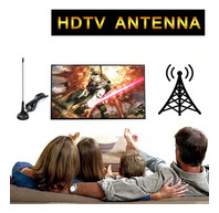 Mini Antena De Tv Hdtv Canais Abertos De Tv 1.5dbi