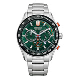 Reloj Citizen Ecodrive Chrono Para Hombre Ca448682x Ss