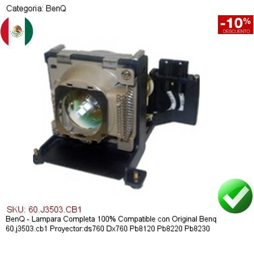 Lampara Compatible Benq 60.j3503.cb1 Ds760 Dx760 Pb8120