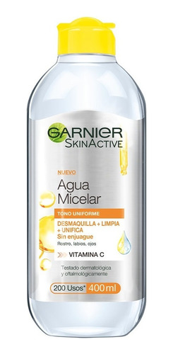 Garnier Agua Micelar Desmaquillante Vitamina C  Express A
