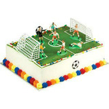 Kit Decoración Tortas Fútbol (pack De 6)