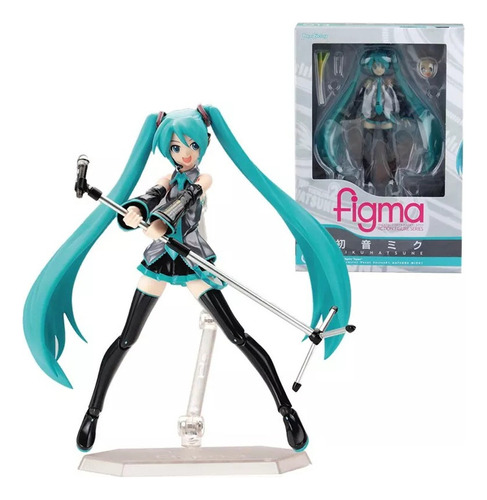 Figura De Acción Hatsune Miku Figma 014, Regalo De Singer V