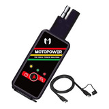 Motopower Mpb - Cargador Usb Doble Para Motocicleta (4,2 A,.