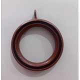 Argollas Aro P Barral De Plastico Color Marron X 14 Unid.