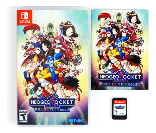Neo Geo Pocket Color Vol. 2 Nintendo Switch Físico Lacrado