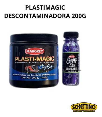 Plasti Magic Descontaminadora Margrey 200 Gr