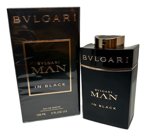  Perfume Bvlgari Man In Black Edp 150ml - Selo Adipec Original Lacrado