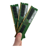 Memoria Ddr4 2666mhz Sansung Para Estudos Color Verde 32gb