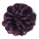 Bestlee - Pelo Sinttico Para Mujer, Color Morado Oscuro