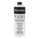 Acetona Pura Para Uñas 32 Oz Marca Mia Secret