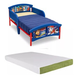 Cama Camita Infantil Con Colchon Paw Patrol