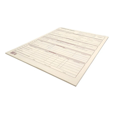 100 Hojas De Solicitud De Empleo T\u002Fc Color Crema | MercadoLibre
