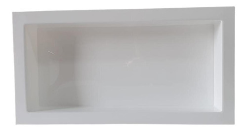 Nicho De Parede Embutir Para Banheiro E Cozinha 30x60 Branco