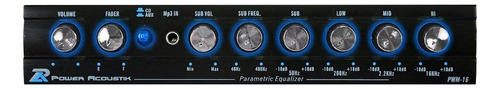 Ecualizador De Preamplificador Power Acoustik Pwm-16, Embala