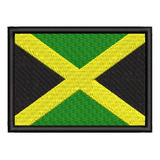 Patch Bordado Bandeira 7x5cm Jamaica - País