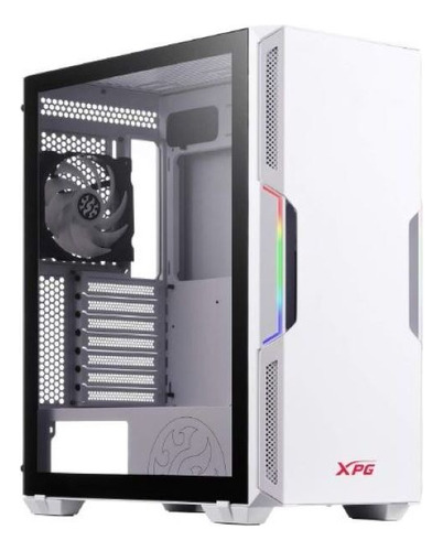 Gabinete Gamer Xpg Starker Mid Tower 2x Fan Vidrio Templado