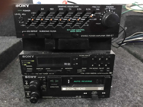 Autoestereo Sony Xk25  Ecualizador Xm E7