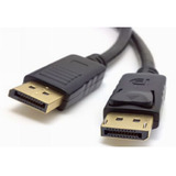 Cable Display Port 1,8 Metros, Negro. Boleta/factura