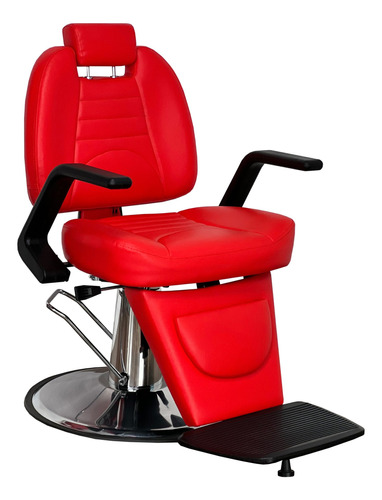 Sillón De Barbero Modelo Urban Red