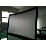 Lienzo De Videoproyeccion 4x3 American Screens Con Broches