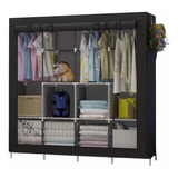 Closet Ropero Armable Grande Guardarropa Organizador Zapatas