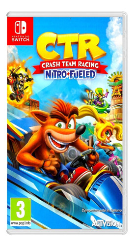 Jogo Crash Team Racing Nitro-fueled Nintendo Switch Europeu