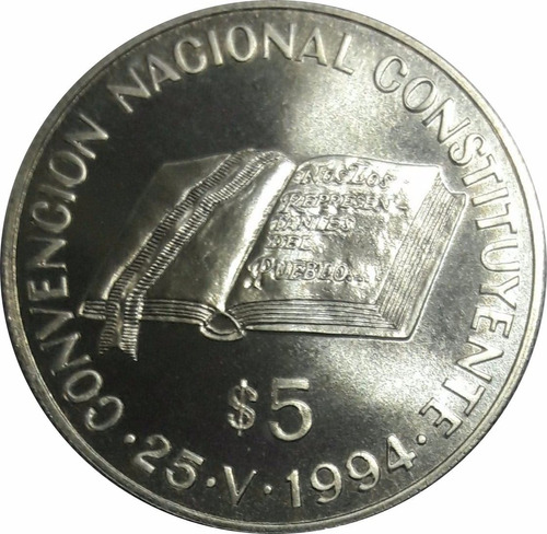 Argentina 5 Pesos 1994 Convención Constituyente S/ Circ
