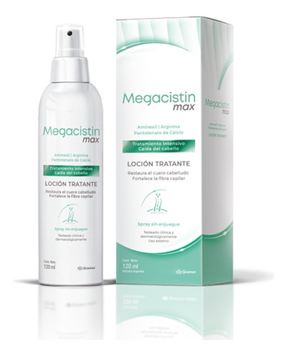 Megacistin Max Loción Anticaida X 120 Ml Oferta!