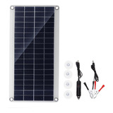 Panel Solar Portátil De 300 W, Doble, 12/5 V Dc, Usb, Carga