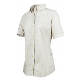 Camisa Dama Manga Corta Pilar+ Uv 50 Rap. Sec Calidad Forest