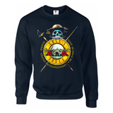 Sudadera Guns And Roses, Cuello Redondo Unisex 03