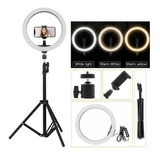 Aro Luz Led Para Fotografia Y Video 30 Cm Con Tripode 2.20 M