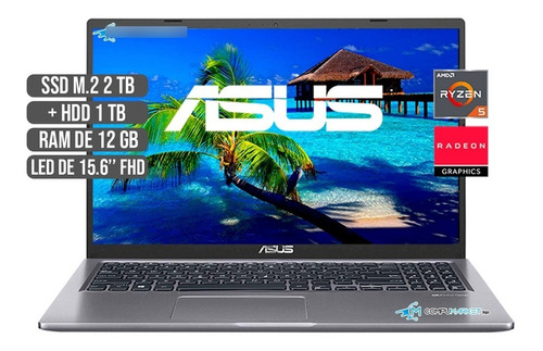 Portatil Asus Ryzen 5 Disco Ssd 2tb +hdd1tb Ram 12gb 15,6