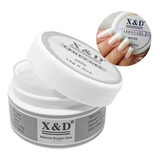 Gel Xed Uv Led 15g Unhas Fibra Cor White