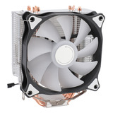 Disipador De Calor Cpu Cooler De Cobre Y Aluminio, 4 Tubos D