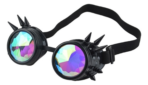 Steampunk Goggles Gafas De Sol Hombre Mujer Gafas Caleidosco