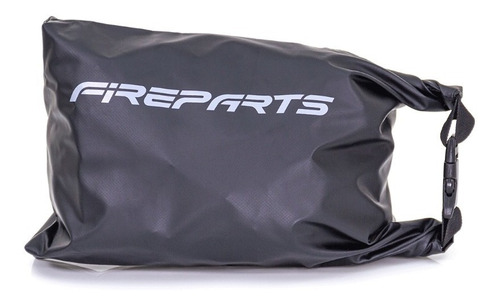 Fire Parts Dry Bag Pack Liner Motocicleta 6 Litros Negro