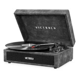 Victrola Tocadiscos Porttil De Maleta Estilo Vintage Con 3 V