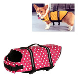 Chaleco Salvavidas Con Rayas Reflectantes For Perros Pet