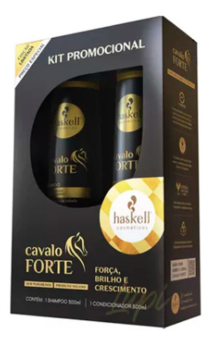 Promopack Haskell Cavalo Forte 500 Ml + Brinde