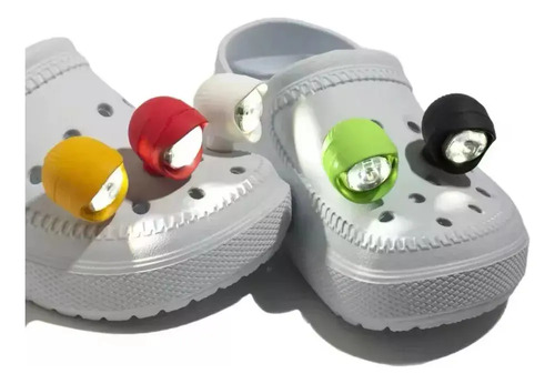 2 Piezas Luces Led Para Crocs Lampara Luz Faros Q
