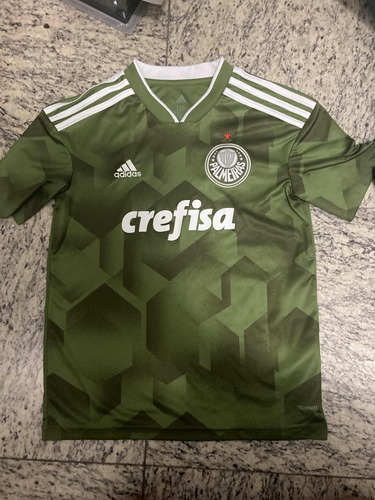 Camisa Palmeiras adidas 2018 Infantil 12 Anos Usada