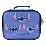 Lonchera Disney Stitch Con Asa Escolar Infantil O Adulto