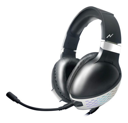 Auriculares Con Microfono Gamer Luces Led Rgb Pc Noga St-221